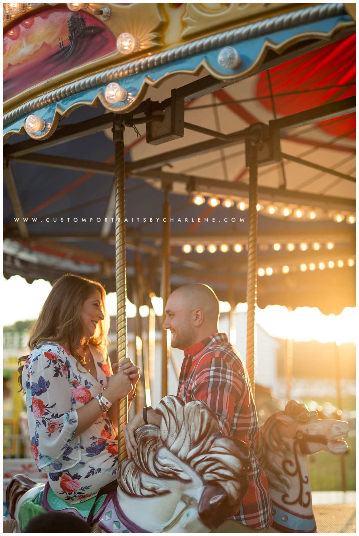 Fair Amusement Park Engagement Session - Hookstown Fair - Pittsburgh Engagement Session - Wedding Photographer1